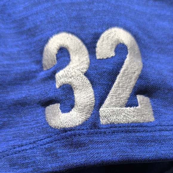 Rawlings Blue Athletic Hoodie Sweatshirt - Picture 3 of 8